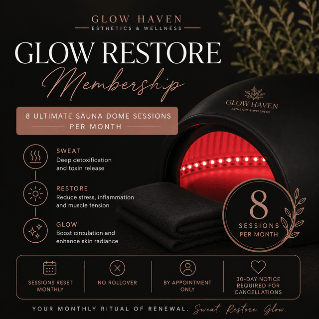 Glow Restore Membership at Glow Haven Esthetics & Wellness in Largo, FL